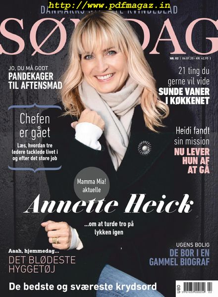 Sondag – 06 januar 2020