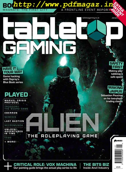 Tabletop Gaming – January 2020