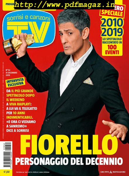 TV Sorrisi e Canzoni – 31 dicembre 2019