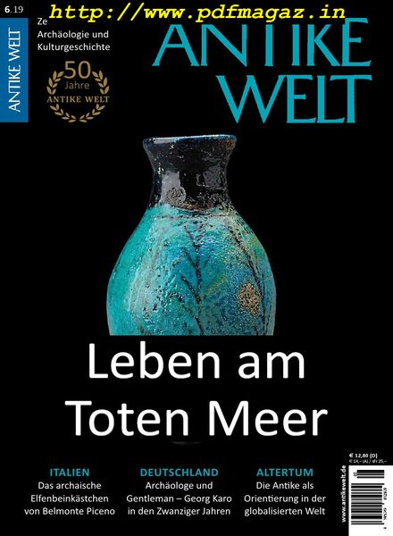 Antike Welt – Nr.6, 2019