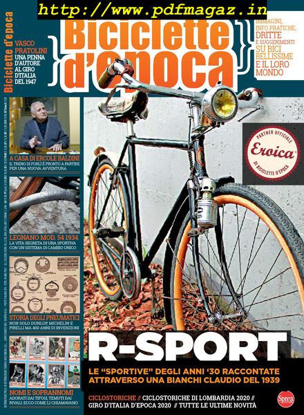 Biciclette d’Epoca – Gennaio-Febbraio 2020