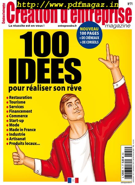 Creation d’Entreprise – decembre 2019