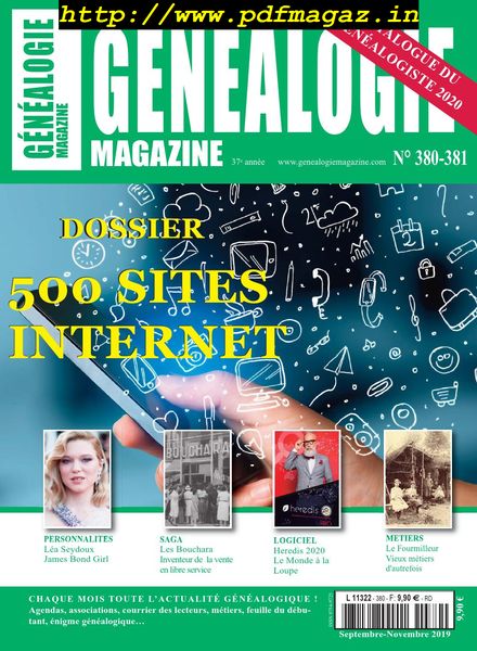 Genealogie – Hors-Serie – novembre-decembre 2019