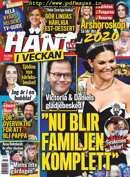 Hant i Veckan – 30 december 2019