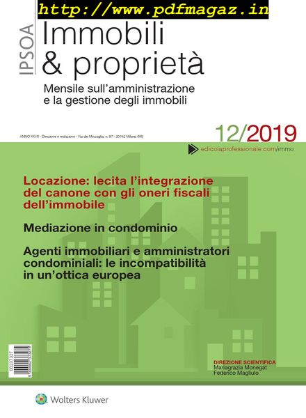 Immobili & proprieta – Dicembre 2019