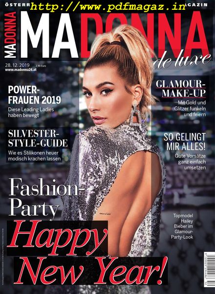 Madonna – 28 Dezember 2019