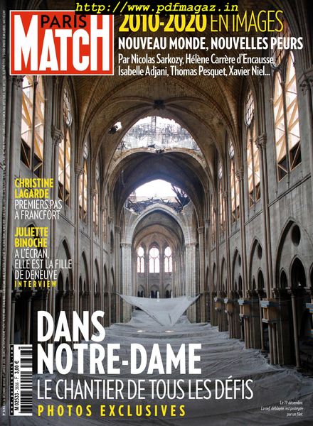 Paris Match – 26 decembre 2019