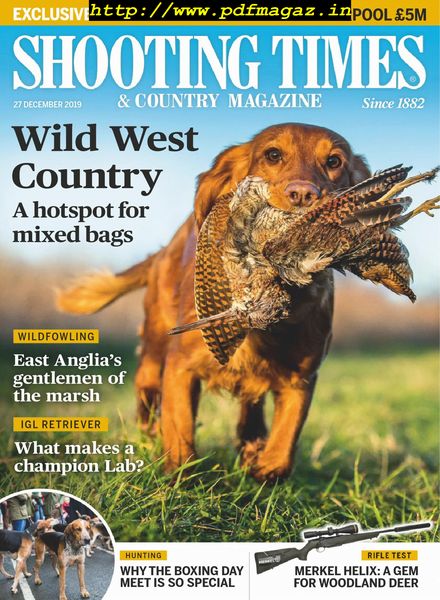 Shooting Times & Country – 27 December 2019