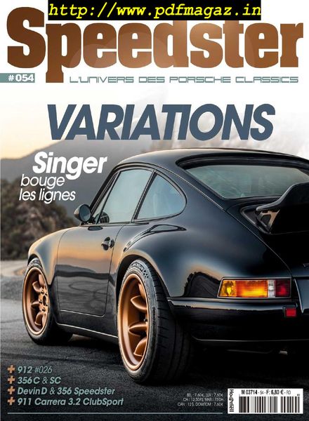 Speedster – janvier 2020