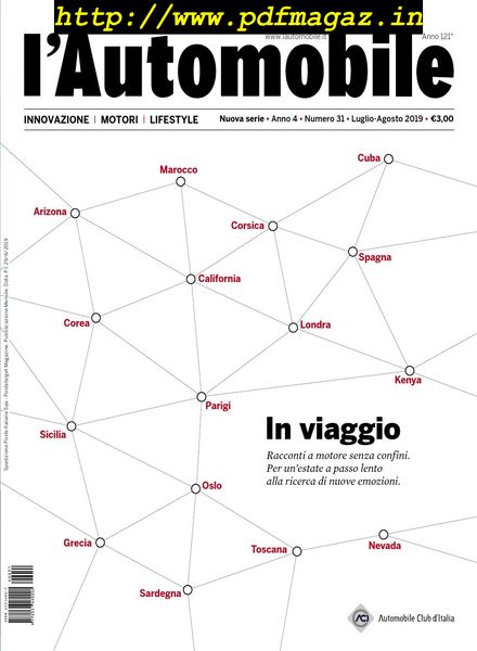 ACI l’Automobile – Luglio-Agosto 2019