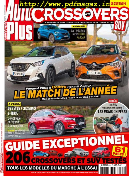 Auto Plus – Hors-Serie Crossovers – decembre 2019