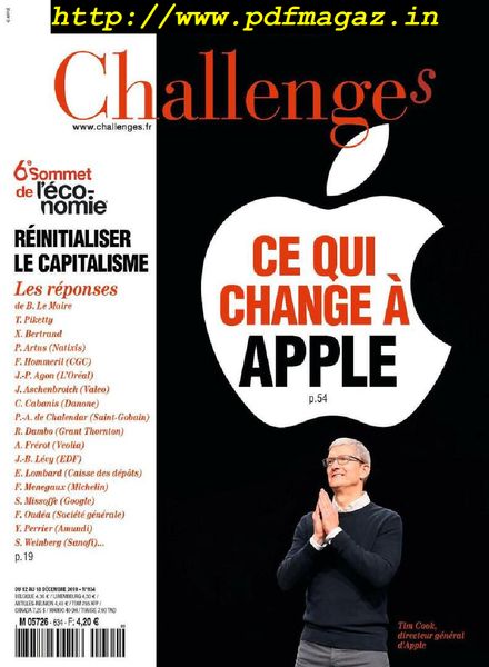 Challenges – 12 decembre 2019