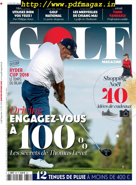 Golf Magazine France – decembre 2019