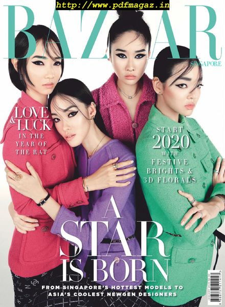 Harper’s Bazaar Singapore – January 2020