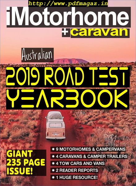 iMotorhome+Caravan – 2019 Australian Road Test Yearbook
