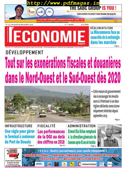L’Economie International – 09 decembre 2019