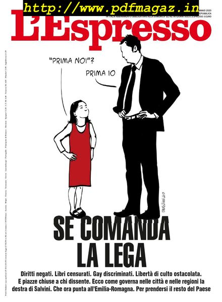 L’Espresso – 05 gennaio 2020