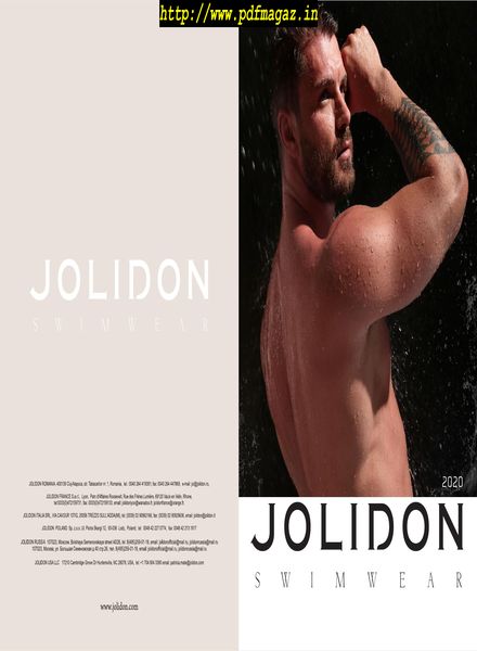 Men Jolidon Collection – Swimwear Collection Catalog 2020