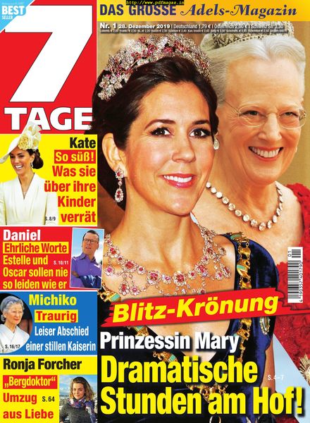 Sieben Tage – 28 Dezember 2019