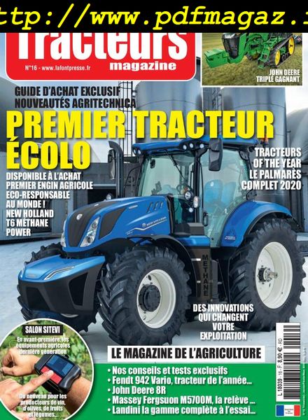 Tracteurs Magazine – Janvier-Mars 2020