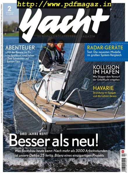 Yacht Germany – 01 Januar 2020