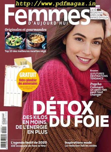 Femmes D’Aujourd’Hui – 2 Janvier 2020