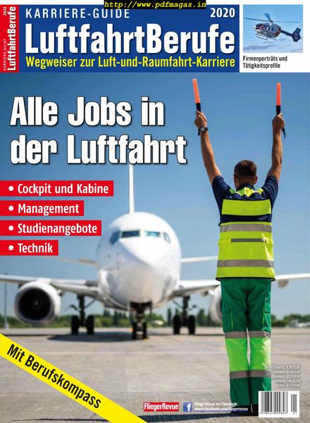 FliegerRevue – Karriere Guide LuftfahrtBerufe 2020