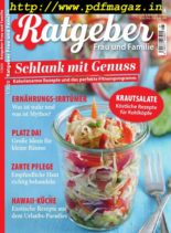 Ratgeber Frau und Familie – Dezember 2019