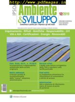 Ambiente & sviluppo – Dicembre 2019
