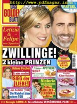 Das Goldene Blatt – 04 Januar 2020