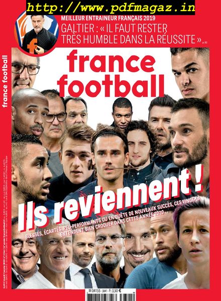 France Football – 07 janvier 2020