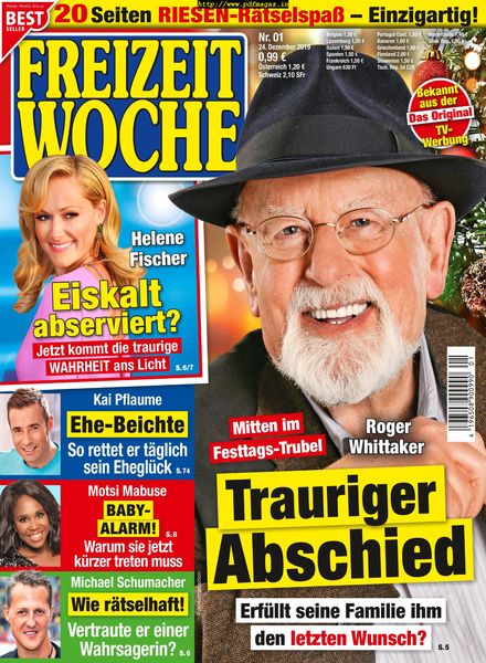 Freizeitwoche – 24 Dezember 2019