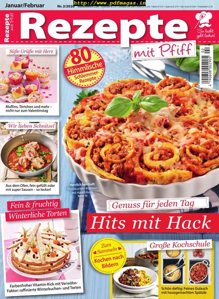 Rezepte mit Pfiff – Januar-Februar 2020