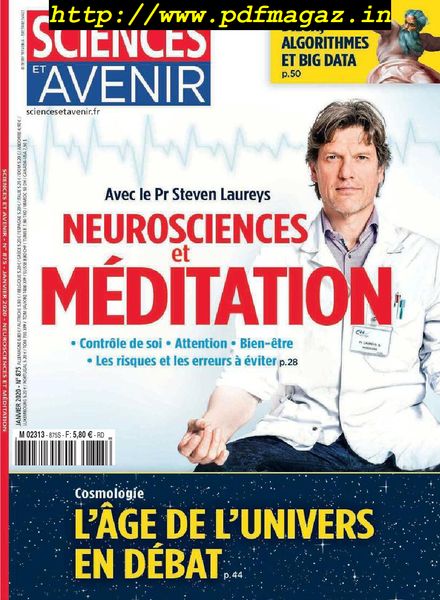 Sciences et Avenir – janvier 2020