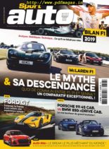 Sport Auto France – janvier 2020