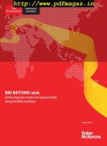 The Economist Corporate Network – BRI Beyond 2020, Embracibg new routes and opportunities along the Belt and Road 2019