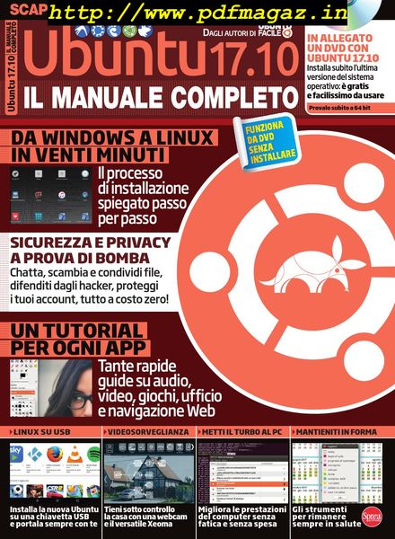 Ubuntu Facile Manuale – Ubuntu 17.10 Il Manuale Completo – Dicembre 2017 – Gennaio 2018