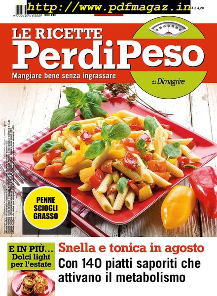 Le Ricette PerdiPeso – Agosto 2013