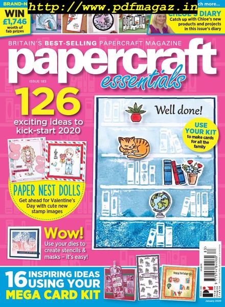 Papercraft Essentials – Issue 183 – January 2020