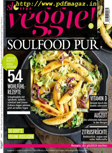 Slowly Veggie Germany – Nr.7, 2019