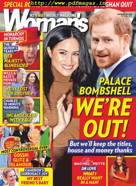 Woman’s Day New Zealand – January 20, 2020