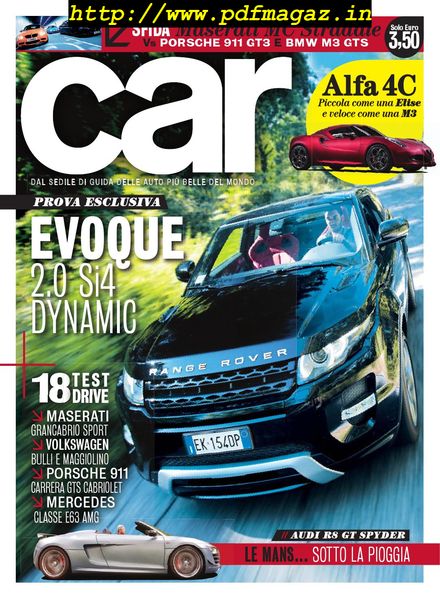 Car Italia – Ottobre 2011