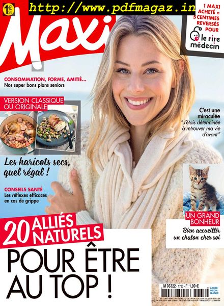 Maxi France – 13 janvier 2020