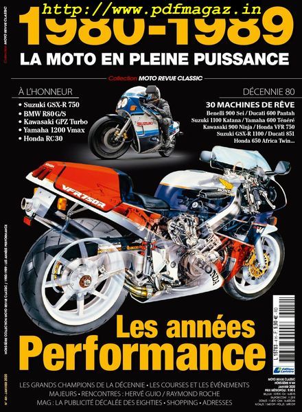 Moto Revue Classic – Hors-Serie Collection – decembre 2019