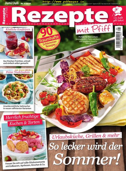 Rezepte mit Pfiff – Juni-Juli 2019