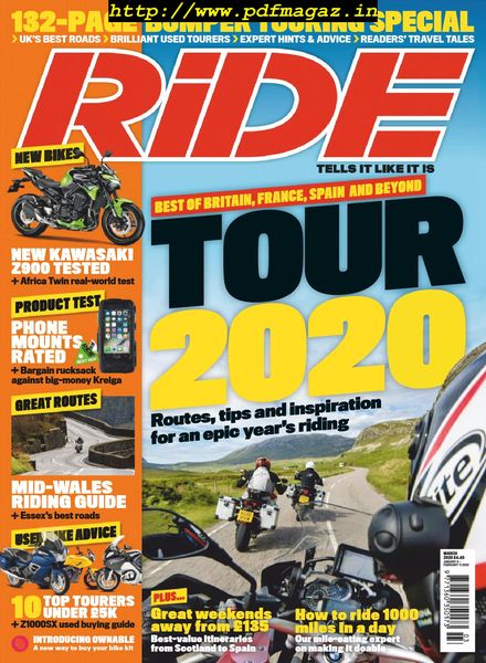 RiDE – March 2020