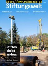Stiftungswelt – Winter 2019
