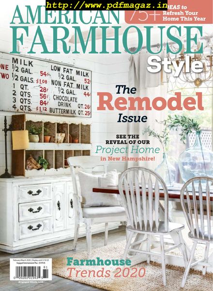 American Farmhouse Style – February 2020