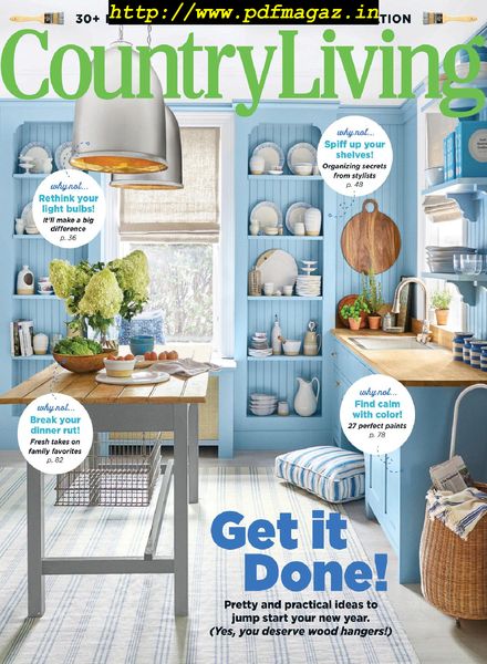 Country Living USA – January 2020