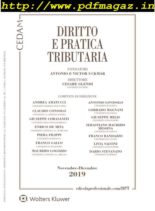 Diritto e Pratica Tributaria – Novembre-Dicembre 2019
